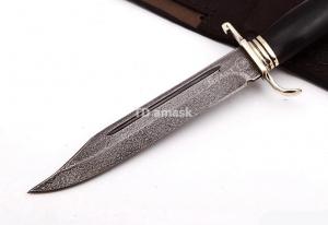 Нож разведчика "НР-40" сталь Булат; рукоять черный граб