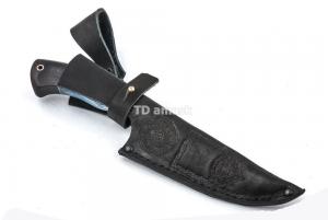  Нож Узбекский "Пчак": сталь булат рукоять стабилизированный мореный дуб