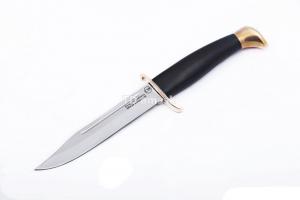 Нож разведчика "НР-40" сталь 95х18; рукоять черный граб
