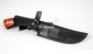 Нож Беркут: кованая сталь D2; рукоять черный граб