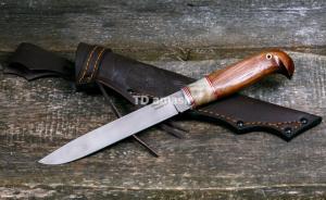 Финский нож "Puukko" -1; сталь кованая D2, рукоять амазакуе FIN-SV010-PUUKD2A