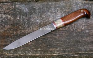 Финский нож "Puukko" -1; сталь кованая D2, рукоять амазакуе FIN-SV010-PUUKD2A