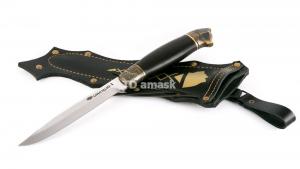 Финский нож "Puukko" -1; сталь кованая Х12МФ, рукоять граб, литье