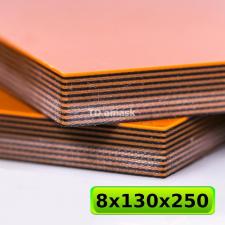G10 Толстый, двухцветный материал, черный, оранжевый 8.5 мм
